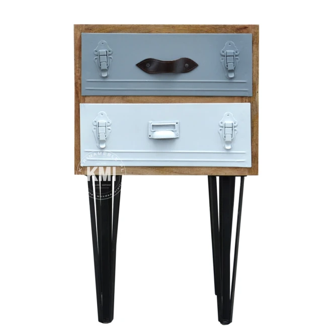meble nowoczesne | szafka drewno metal Suitcases
