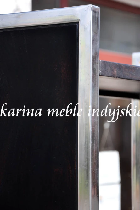 karina meble indyjskie - kolonialna biblioteczka