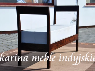 karina meble indyjskie - kolonialna ławka