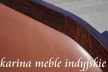 detal zagłówka łóżka indyjskiego