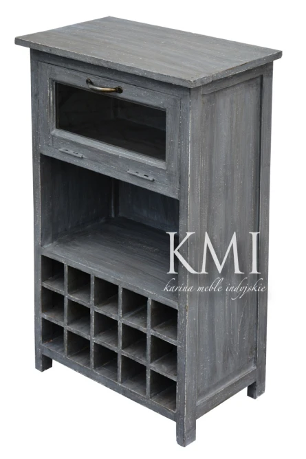 meble z litego drewna | szafka na wino, barek Gray LD-780