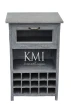 meble indyjskie | szafka na wino, barek Gray LD-780