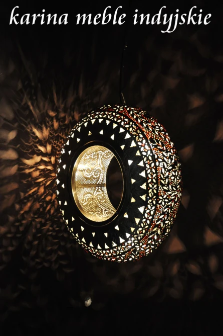 lampa ażurowa w stylu marokańskim – Karina Meble