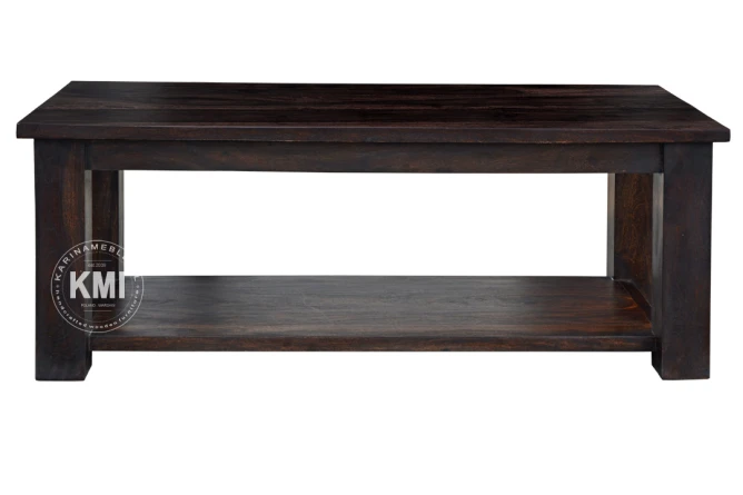 meble palisander | stolik z litego drewna LD-707 dark brown