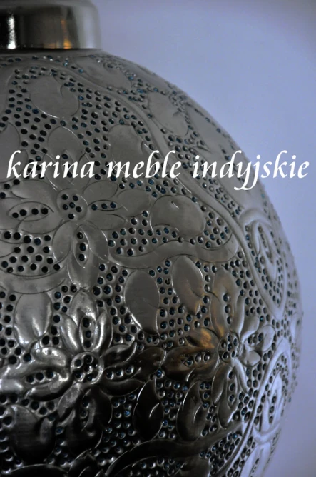 Dekoracyjna lampa wisząca Marrakesh z detalem koralików