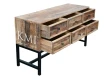 meble drewniane | konsola z litego drewna mango H-501