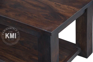meble nowoczesne | drewniany stolik z palisandru indyjskiego LD-707 dark brown