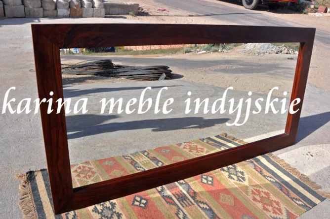 meble kolonialne - lustro