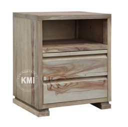 Szafka Nocna Kolonialna Aqua | Lite Drewno Palisander