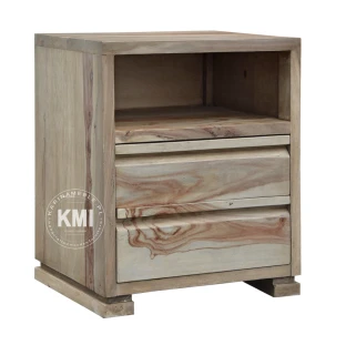 Szafka Nocna Kolonialna Aqua | Lite Drewno Palisander