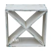 meble loftowe | półka - stojak na butelki antique white