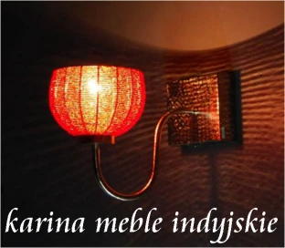 Kinkiet z koralików Marrakesh Design – orientalna lampa ścienna