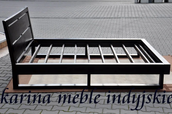 karina meble indyjskie - kolonialny łóżko