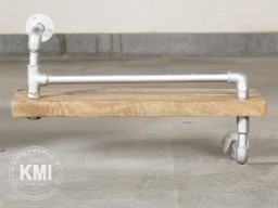 loftowa półka "Pipeline Up" mango metal